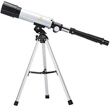 Bresser Télescope Junior 50/360 Avec Tente - Kit Astronomie Enfant Débutant Bleu